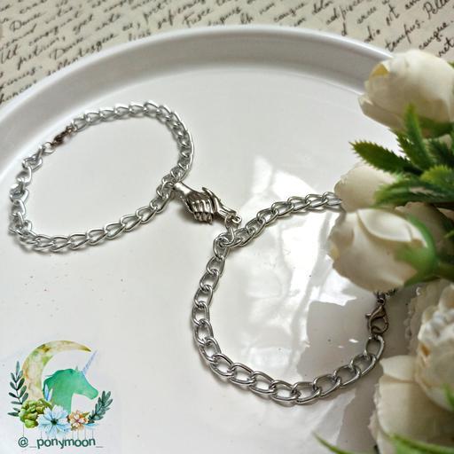 ست دستبند مگنتی زوج کارتیر مدل دست